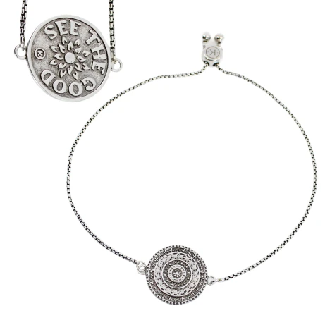 Make A Wish Rose Gold & Silver Bracelet
