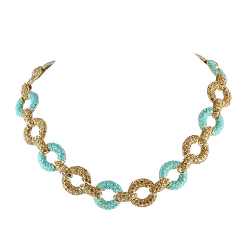 10034 Necklace | Champagne Summer