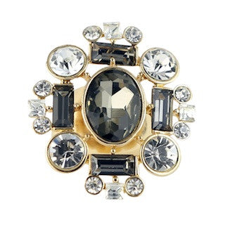 10079 Ring | Midnight Smoke Stretch Adjustable