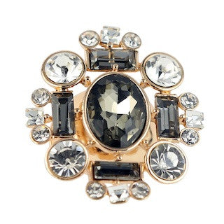 10081 Ring | Midnight Smoke Stretch Adjustable