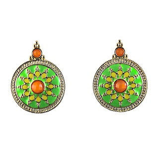 10258 Earrings | Tropicana