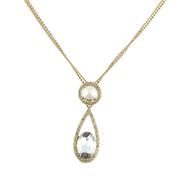 10278 Necklace | Crystal Pendant