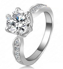 10295-2 Ring Size 6.5 | Princess Cut