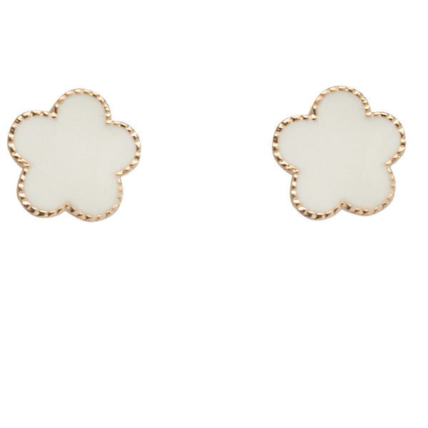 10714-1 Earrings Clip-On | Floral Romance