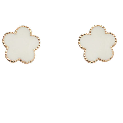 10714-1 Earrings Clip-On | Floral Romance
