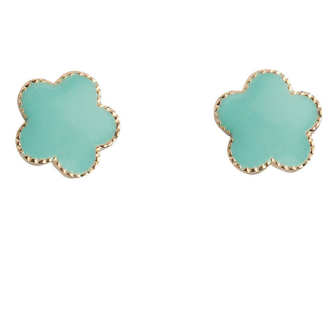 10715-1 Earrings Clip-On | Floral Romance