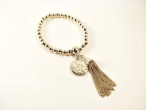 10924-0 Bracelet Gold Tassel