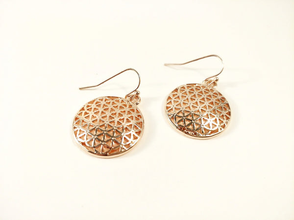 10956-56 Earrings Rose Gold