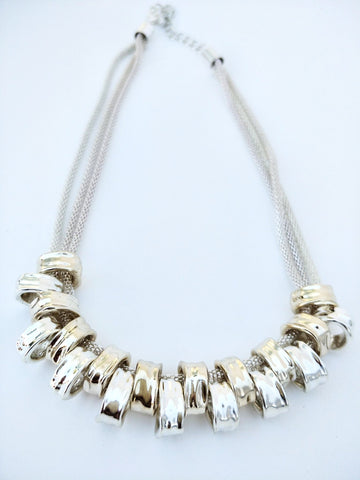 10984-13 Necklace Two Tone