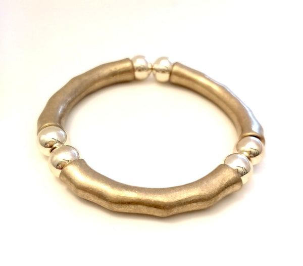 9006-4 Bracelet Gold Stretch