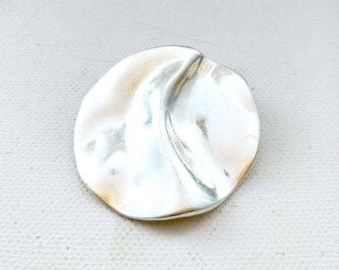 9023-10 Brooch Burnished Silver