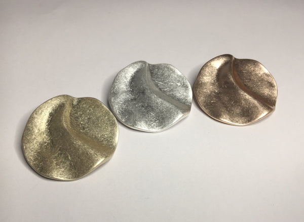 9023-10 Brooch Burnished Silver